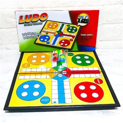  Ludo! Ett klassiskt sällskapsspel för alla åldrar och tillfällen!